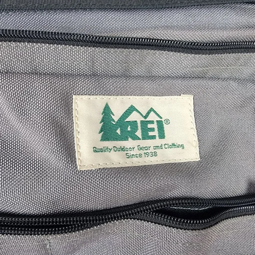 REI Travel Pack 2 Backpack Gray Hiking Camping Trails Mountain Travel Storage